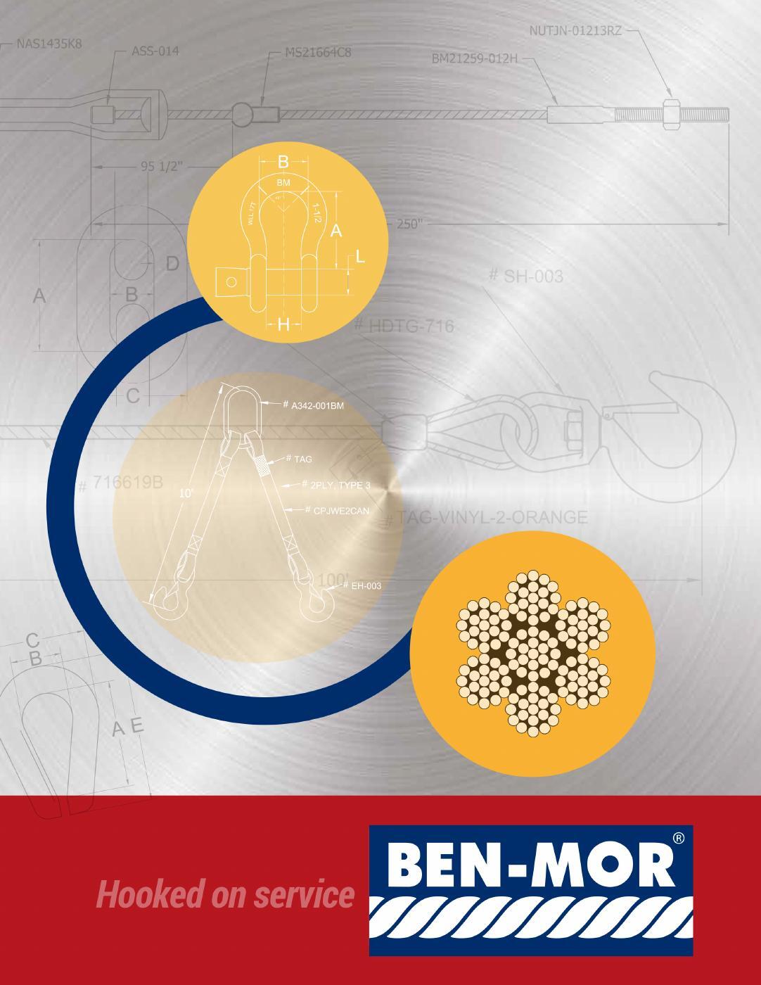 BEN-MOR Industrial Products catalog cover